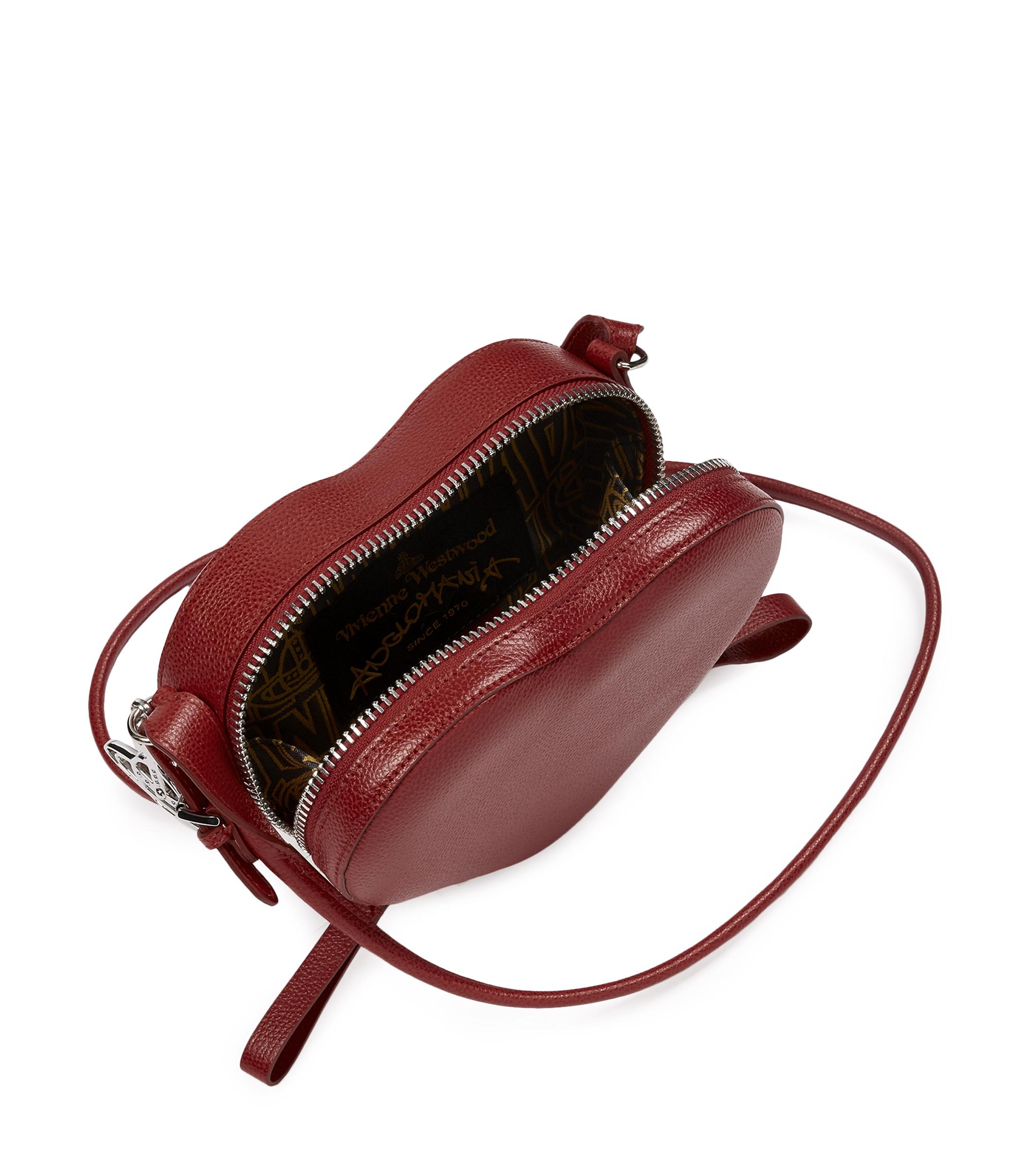 Vivienne Westwood Johanna Heart Crossbody Bag 43030018 Red ModeSens