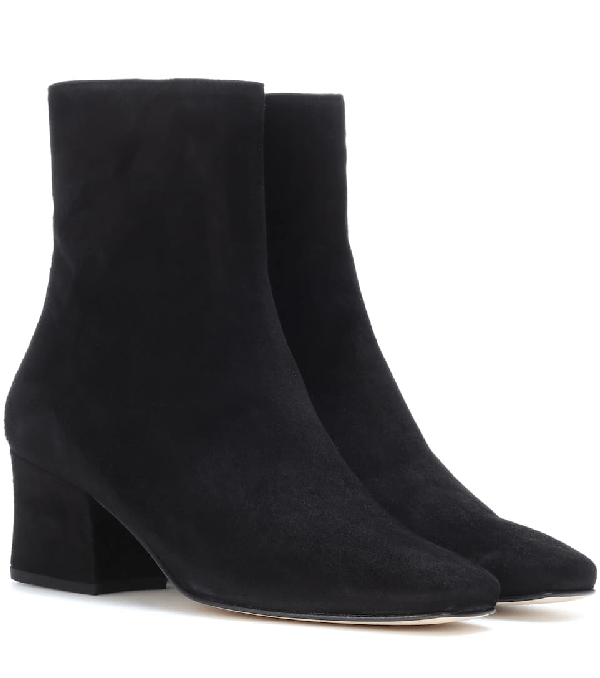 Dorateymur Sybil Leek Suede Ankle Boots In Black Suede ModeSens
