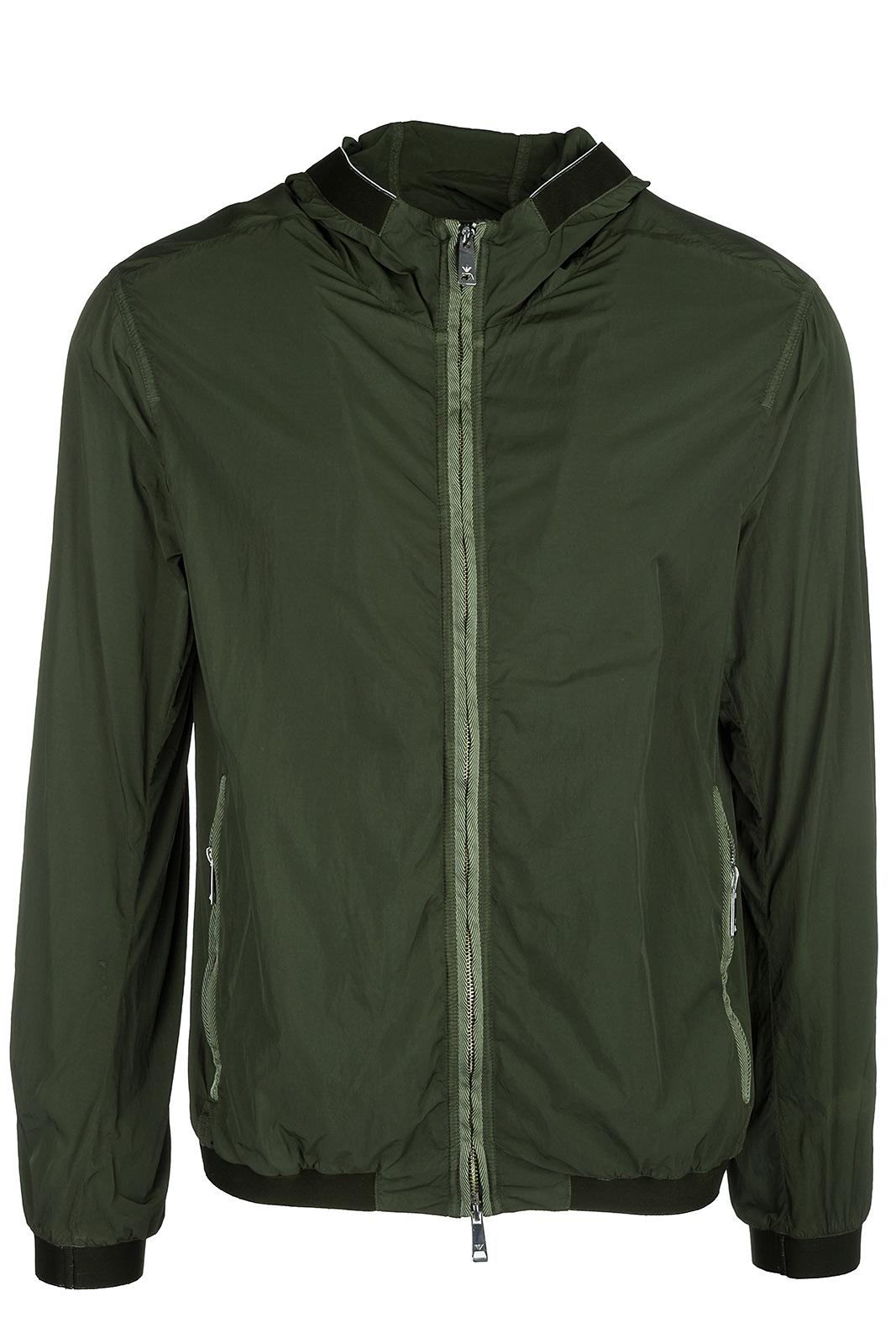 Emporio Armani Men's Outerwear Jacket Blouson In Green ModeSens