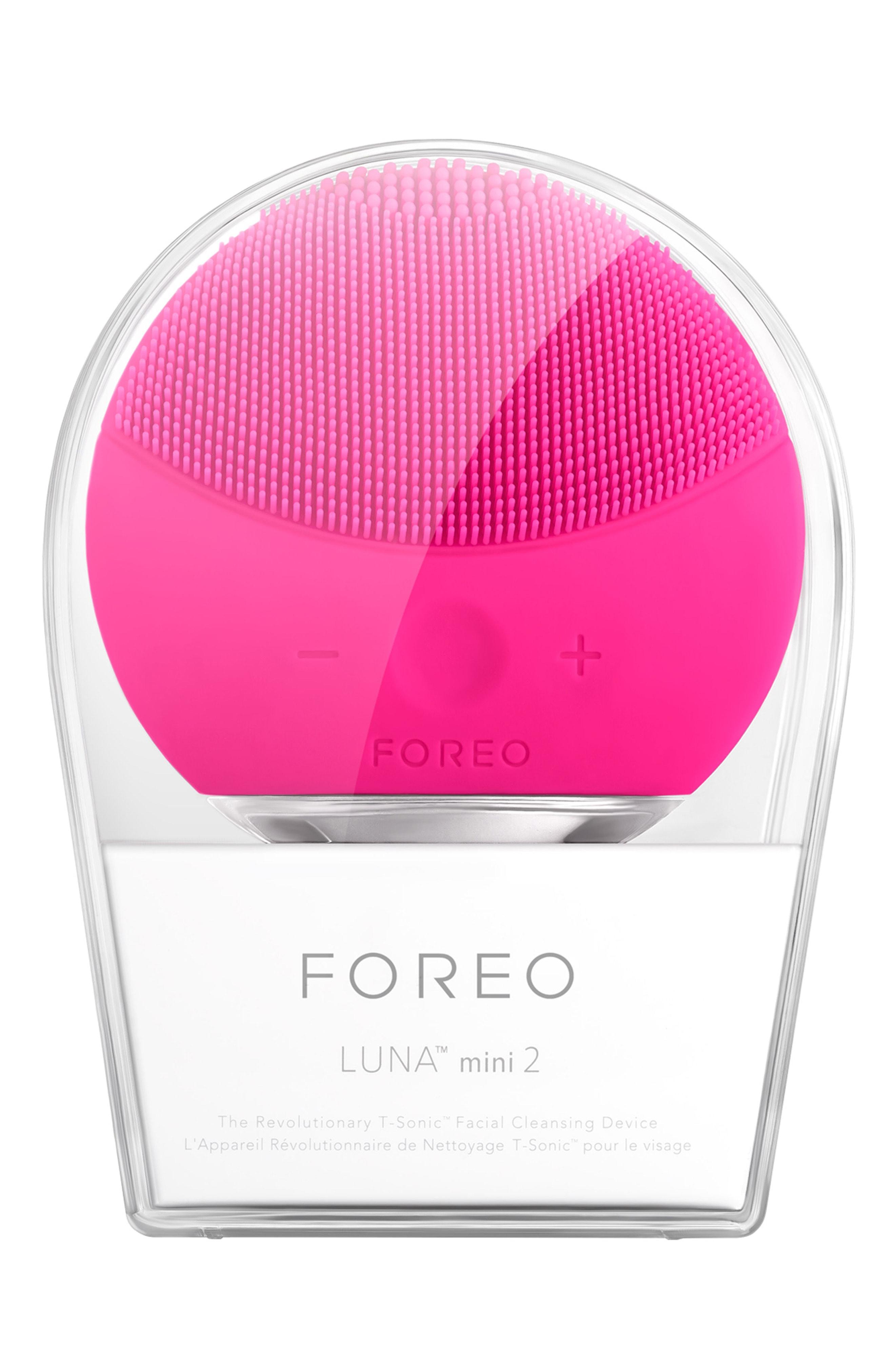 Foreo Luna Mini 2 Facial Cleansing Brush For All Skin Types Fuchsia