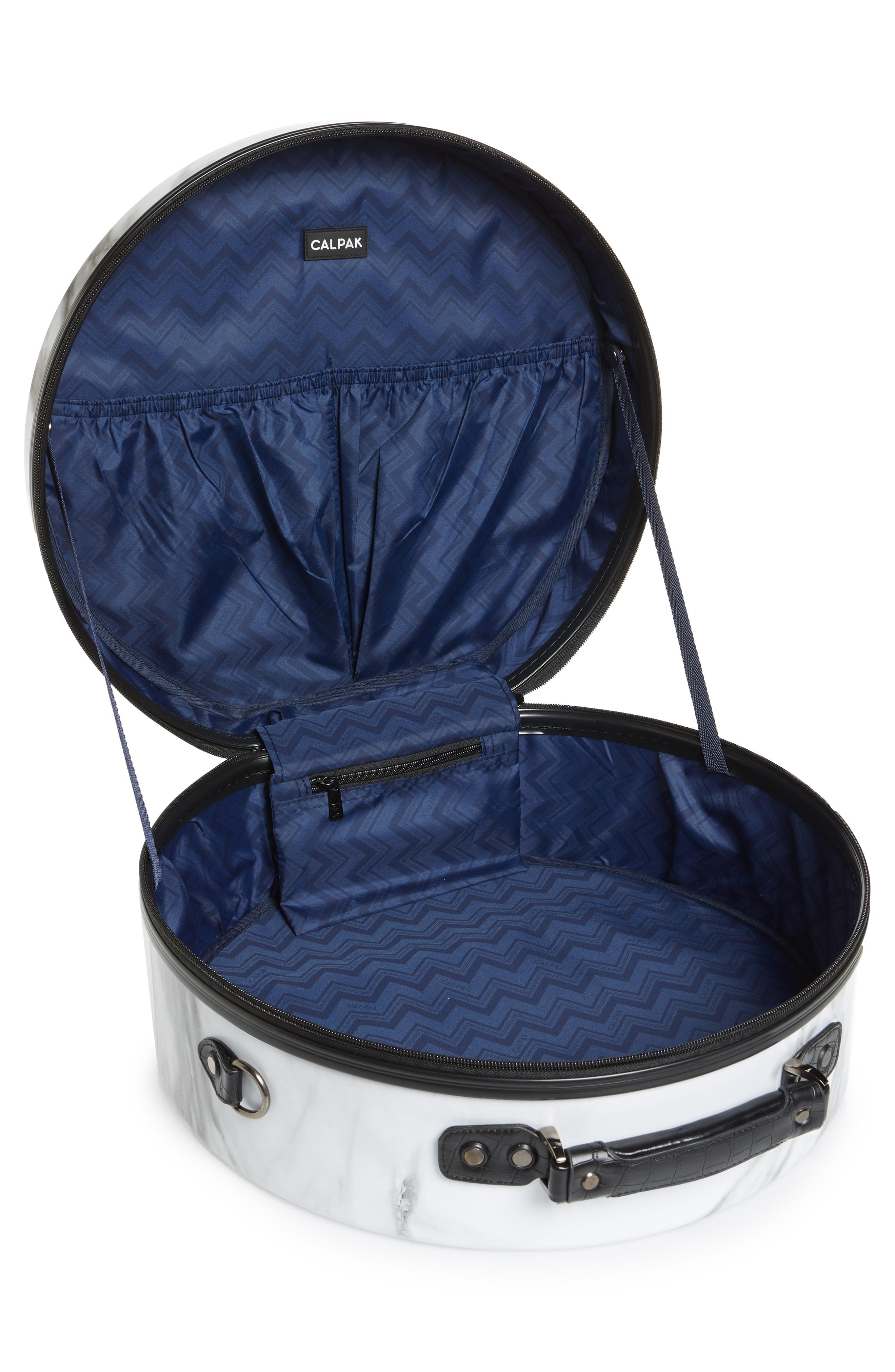 Calpak Baye Medium Hardcase Hat Box In Milk Marble ModeSens