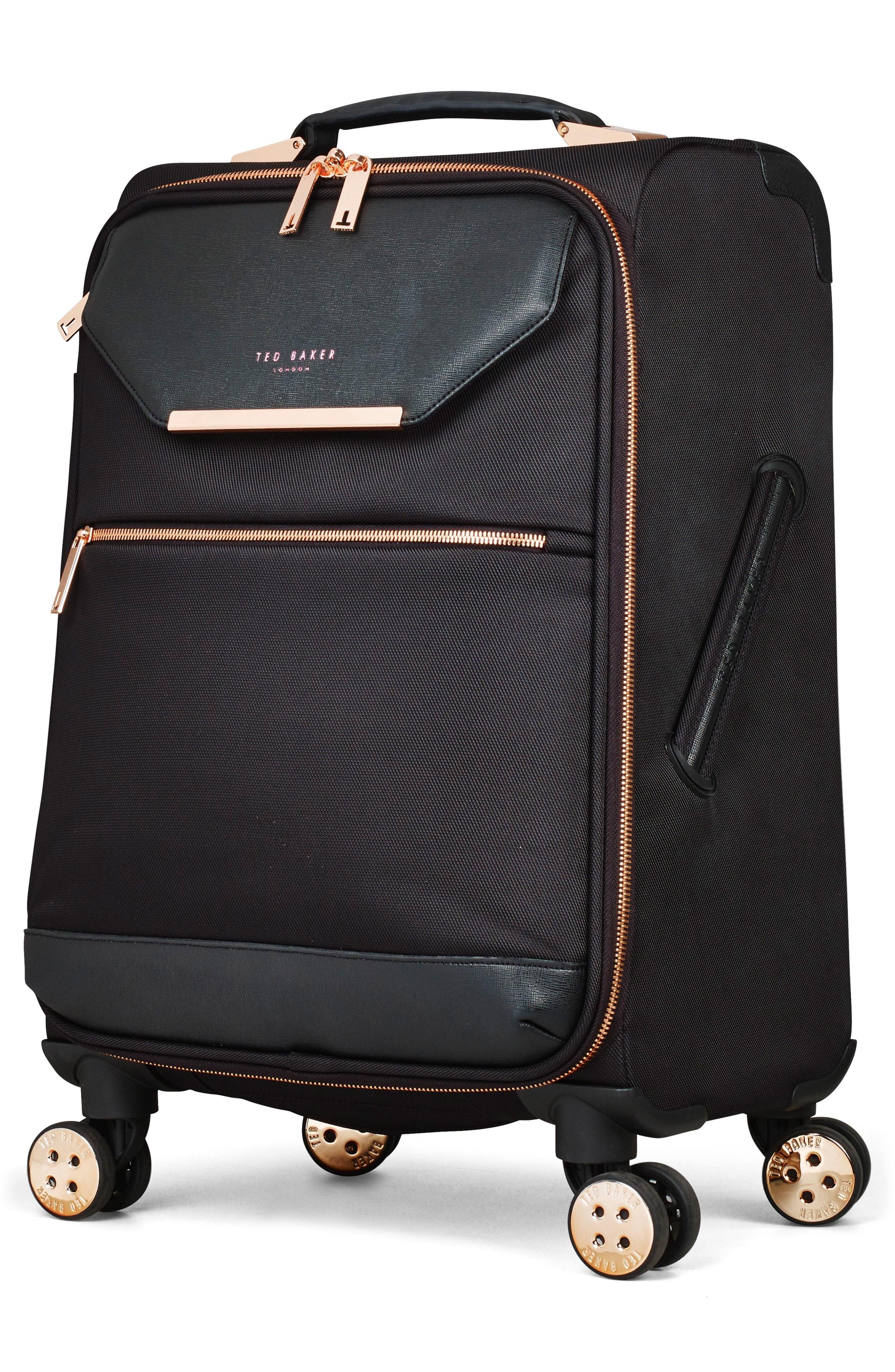 Ted Baker 22inch Trolley Packing Case In Black ModeSens