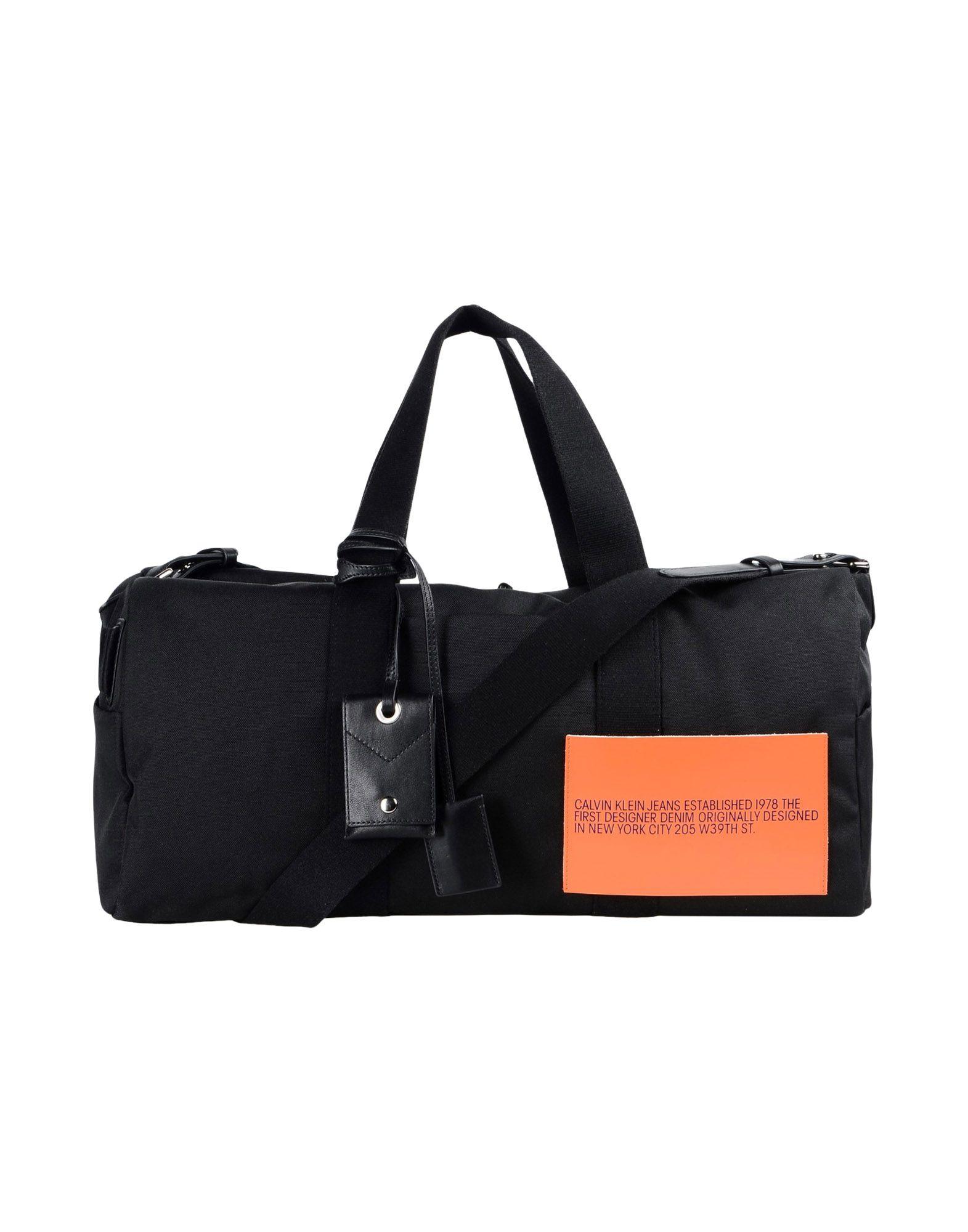 Calvin Klein 205w39nyc Travel & Duffel Bag In Black ModeSens