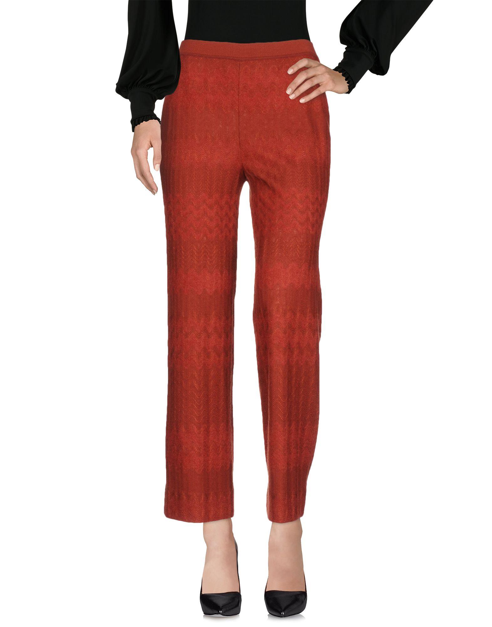 Missoni Casual Pants In Rust ModeSens