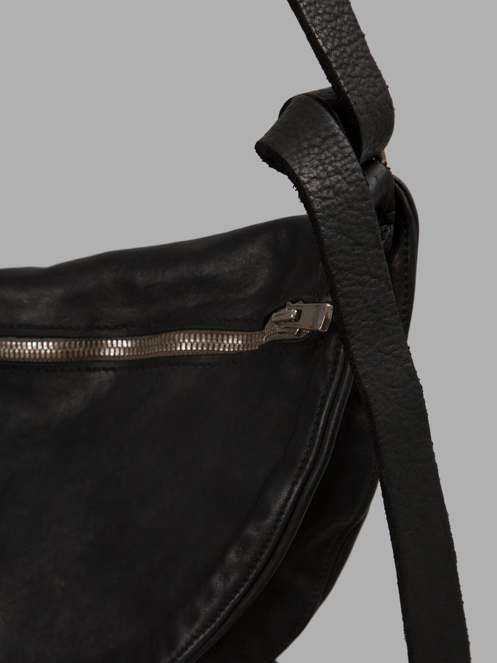 Guidi Long Strap Shoulder Bag In Black ModeSens