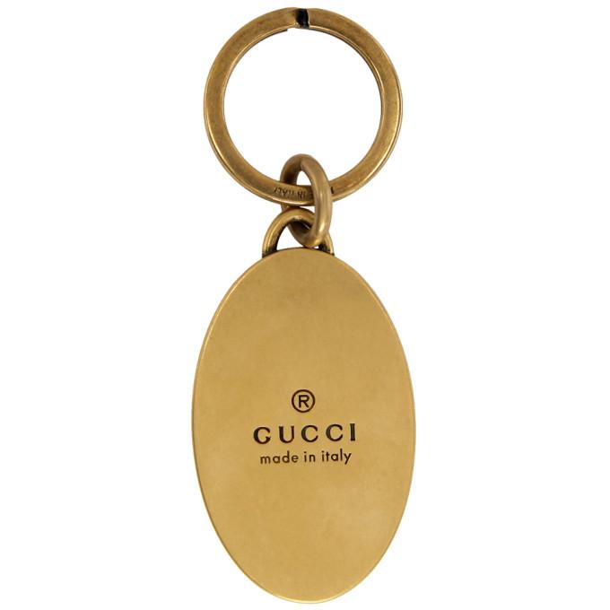 Gucci SchlÜsselanhÄnger Mit Gglogo In Black ModeSens