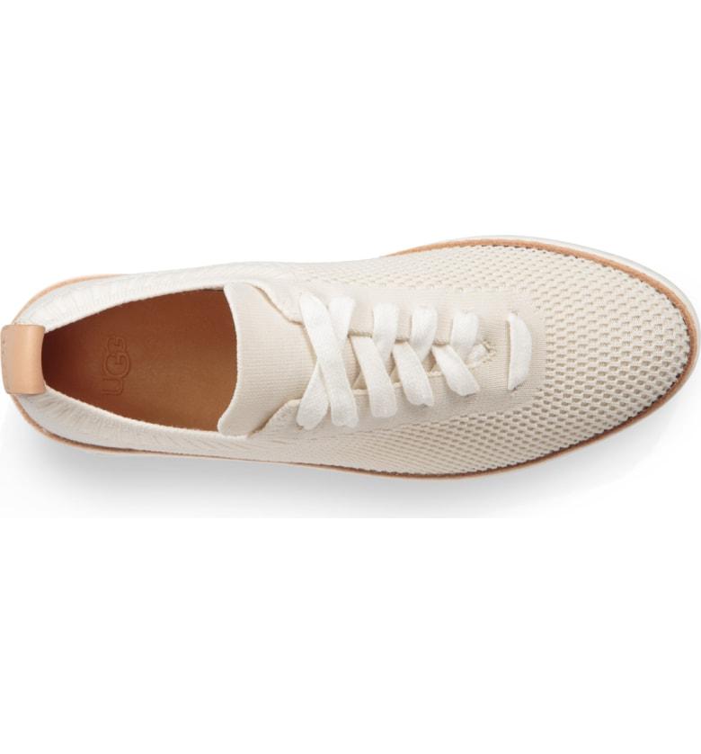 Ugg Sidney Sneaker In Coconut Milk Fabric ModeSens