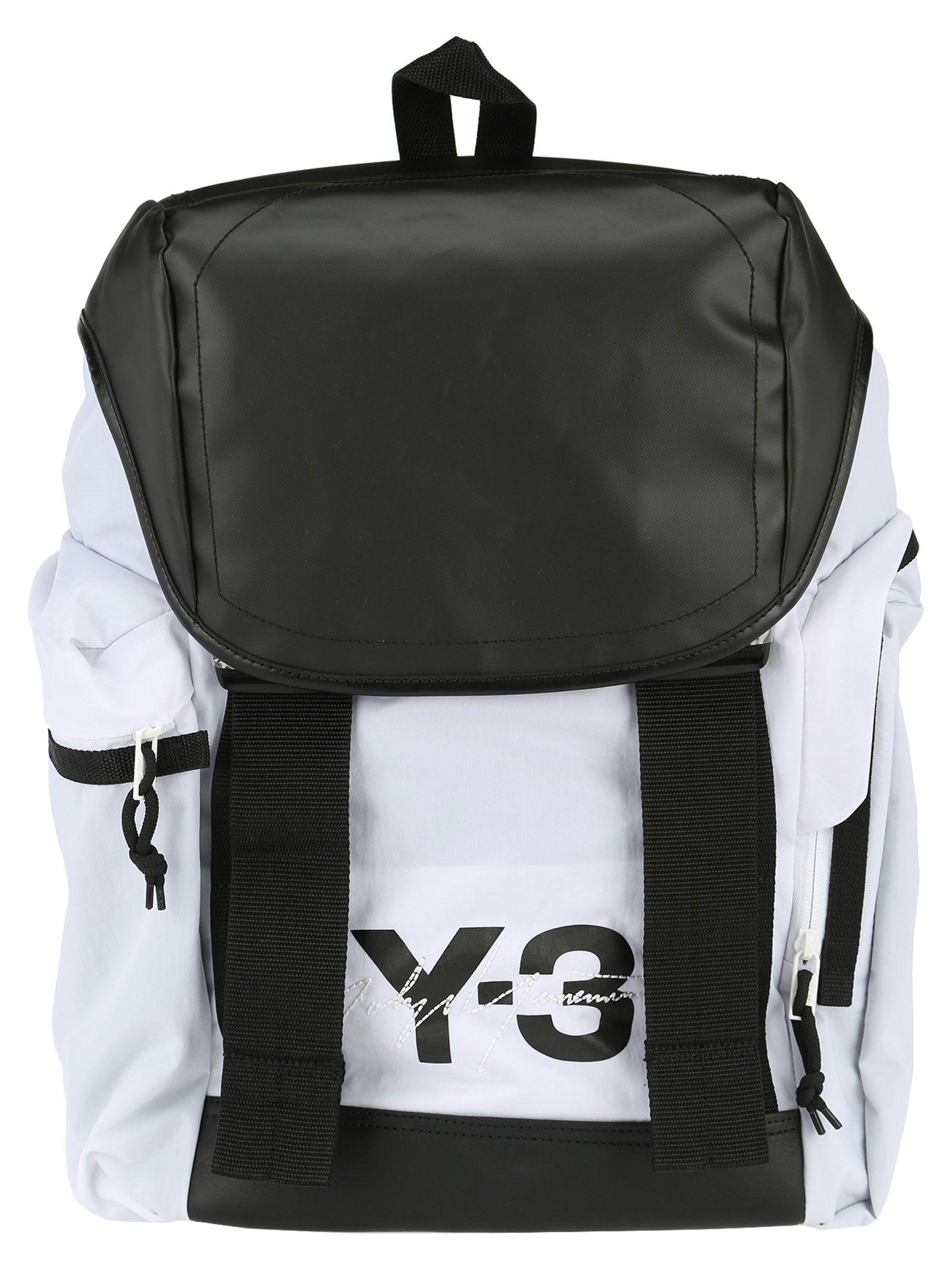 Y3 Adidas Y3 Backpack In White ModeSens