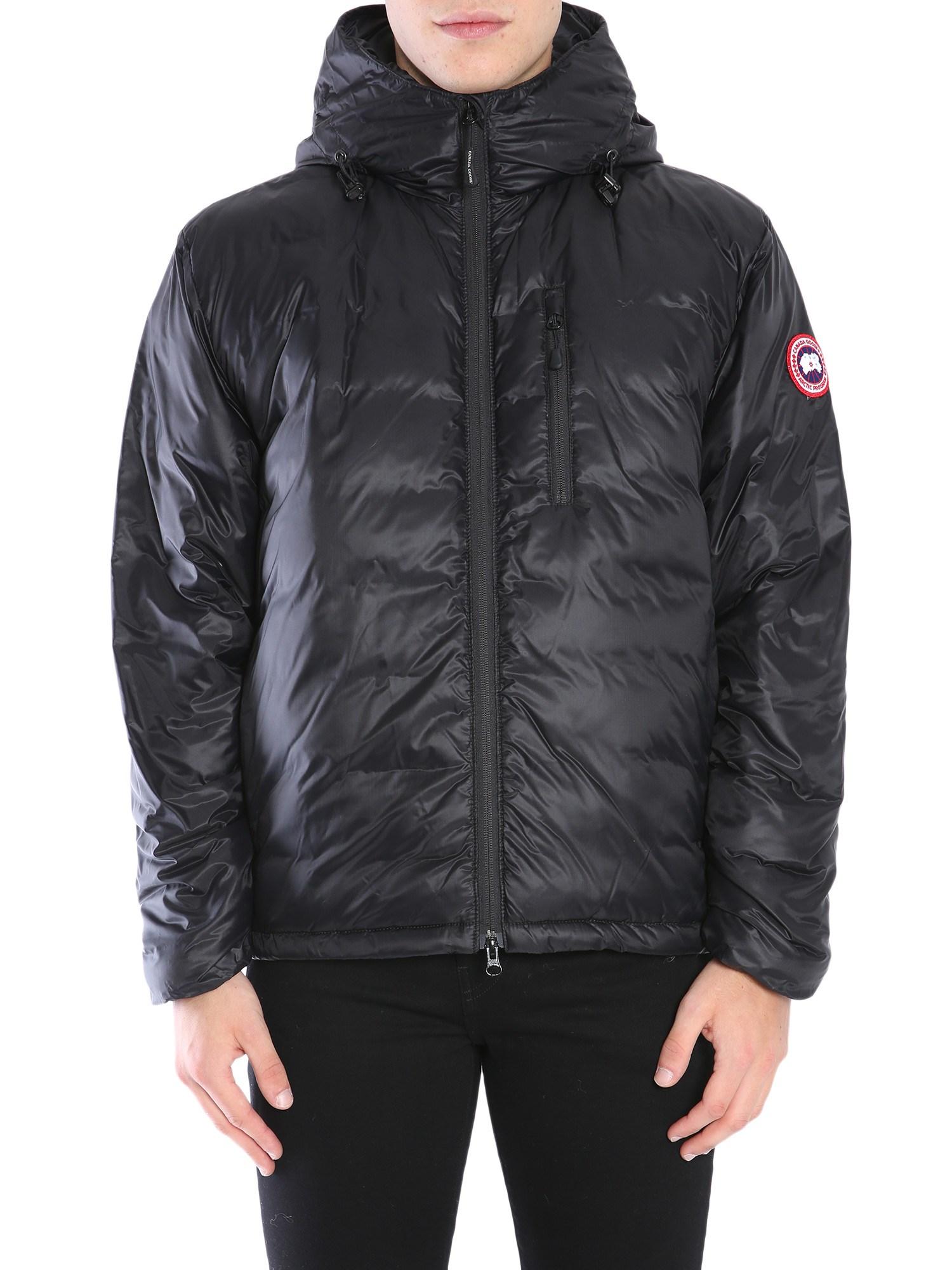 Canada Goose "lodge" Down Jacket In Black ModeSens