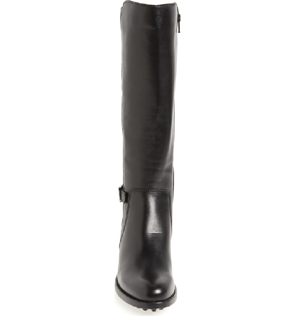 La Canadienne Silvana Waterproof Riding Boot In Black Leather ModeSens