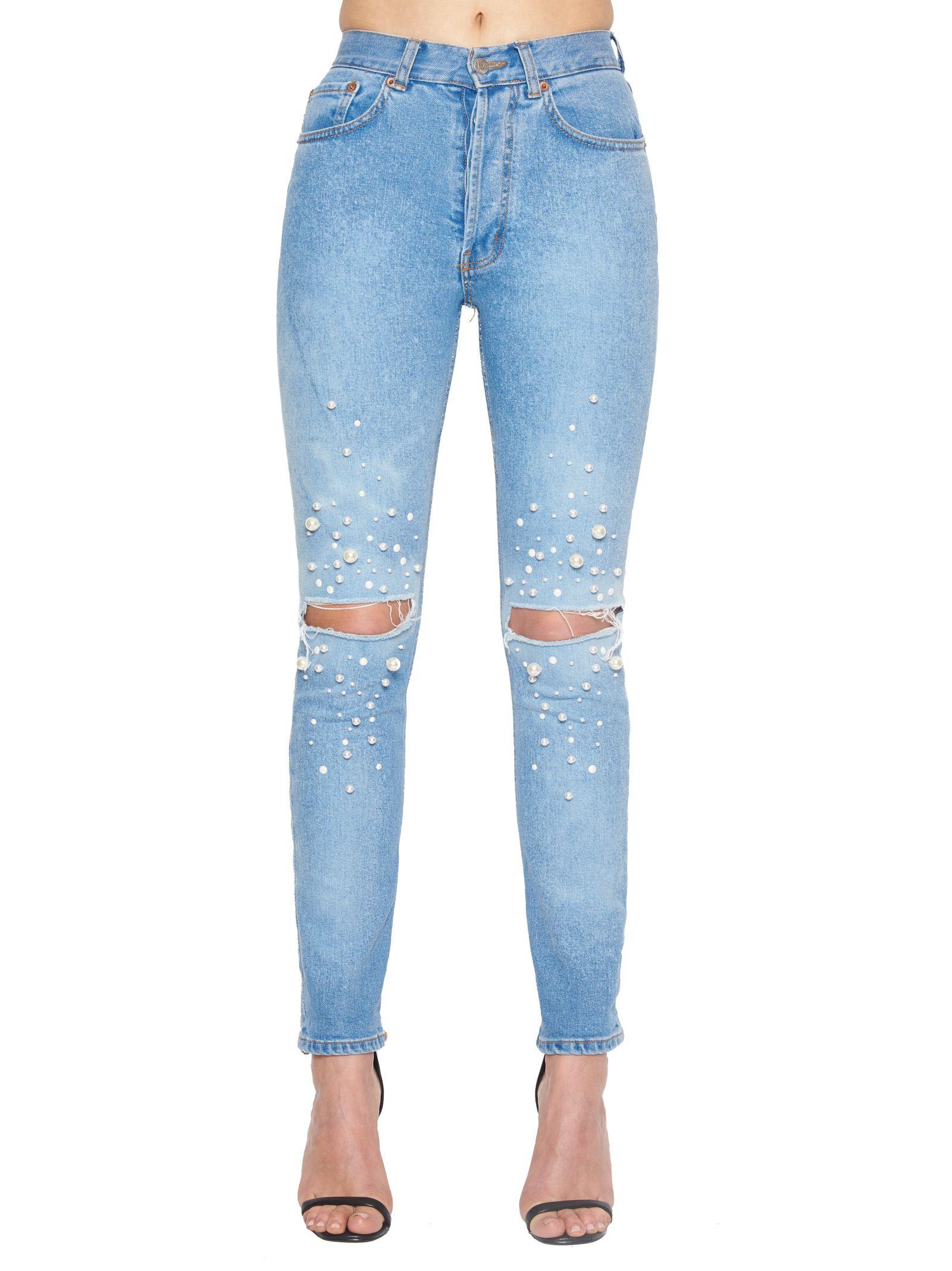 Forte Couture 'Tokyo' Jeans In Blue ModeSens