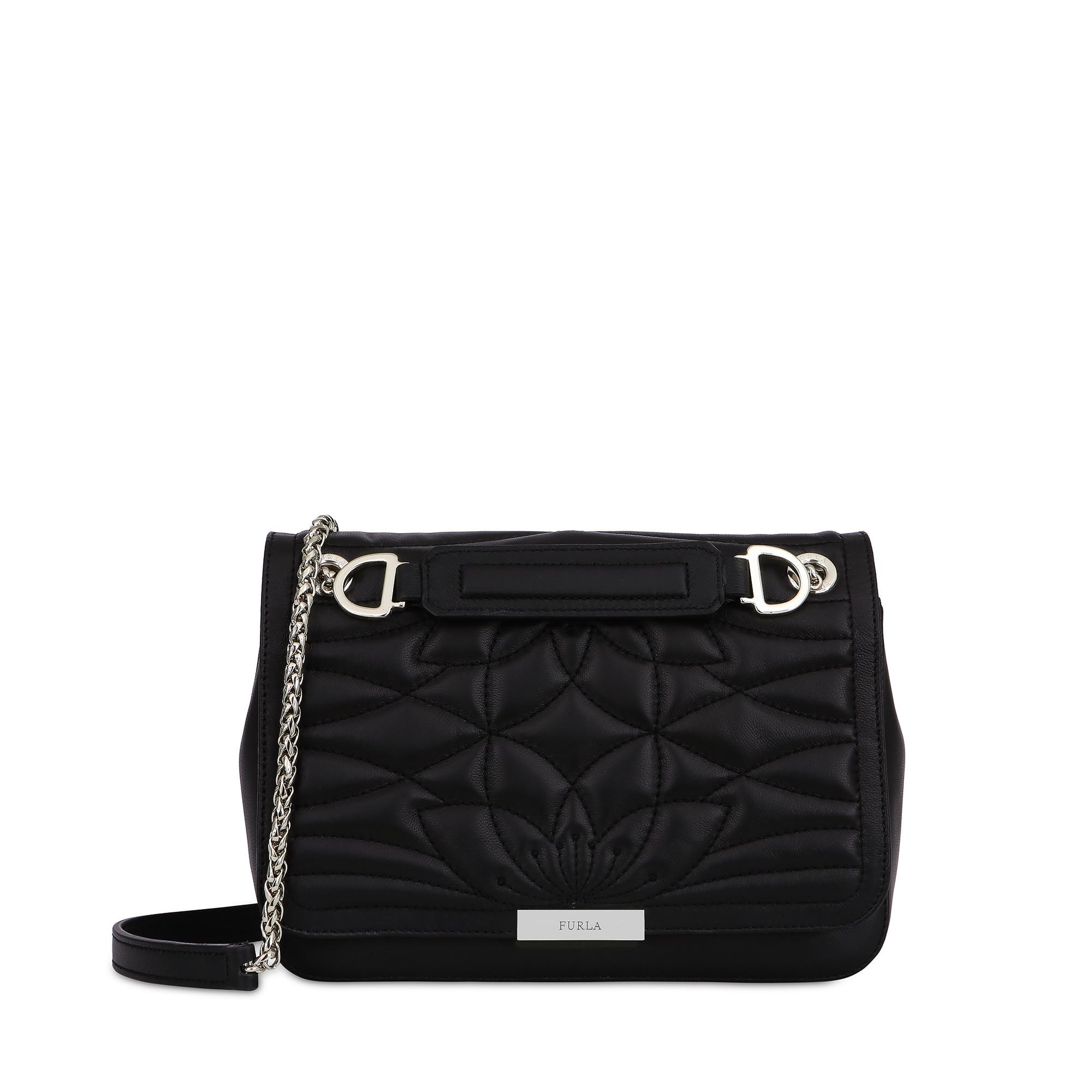 Furla Deliziosa Shoulder Bag S Onyx In Black ModeSens