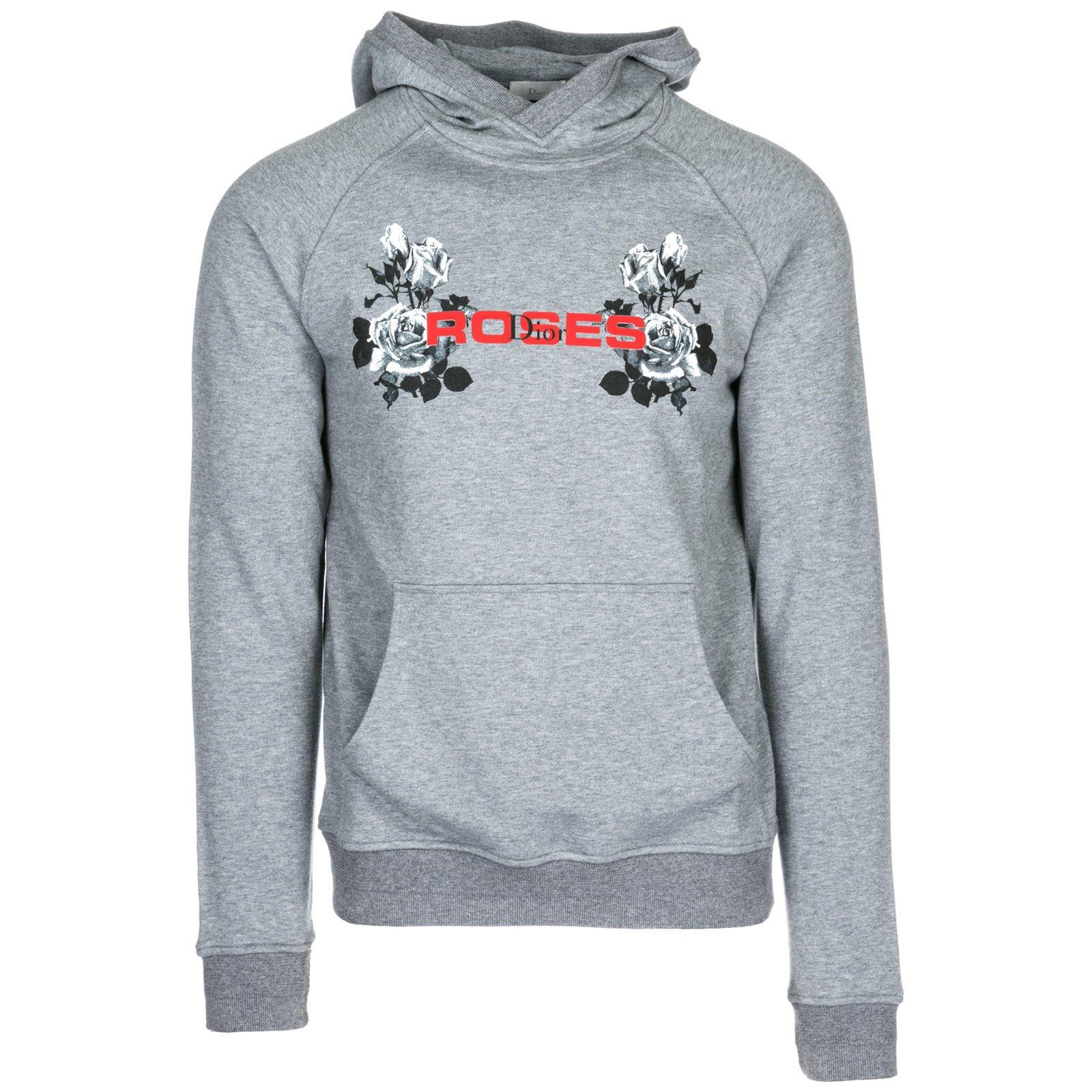 Dior Men's Hoodie Sweatshirt Sweat In Grey ModeSens
