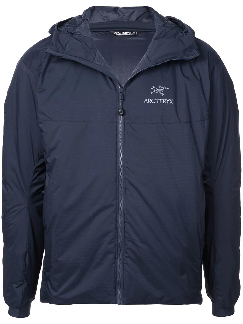 Arc'teryx Logo Rain Jacket In Blue ModeSens