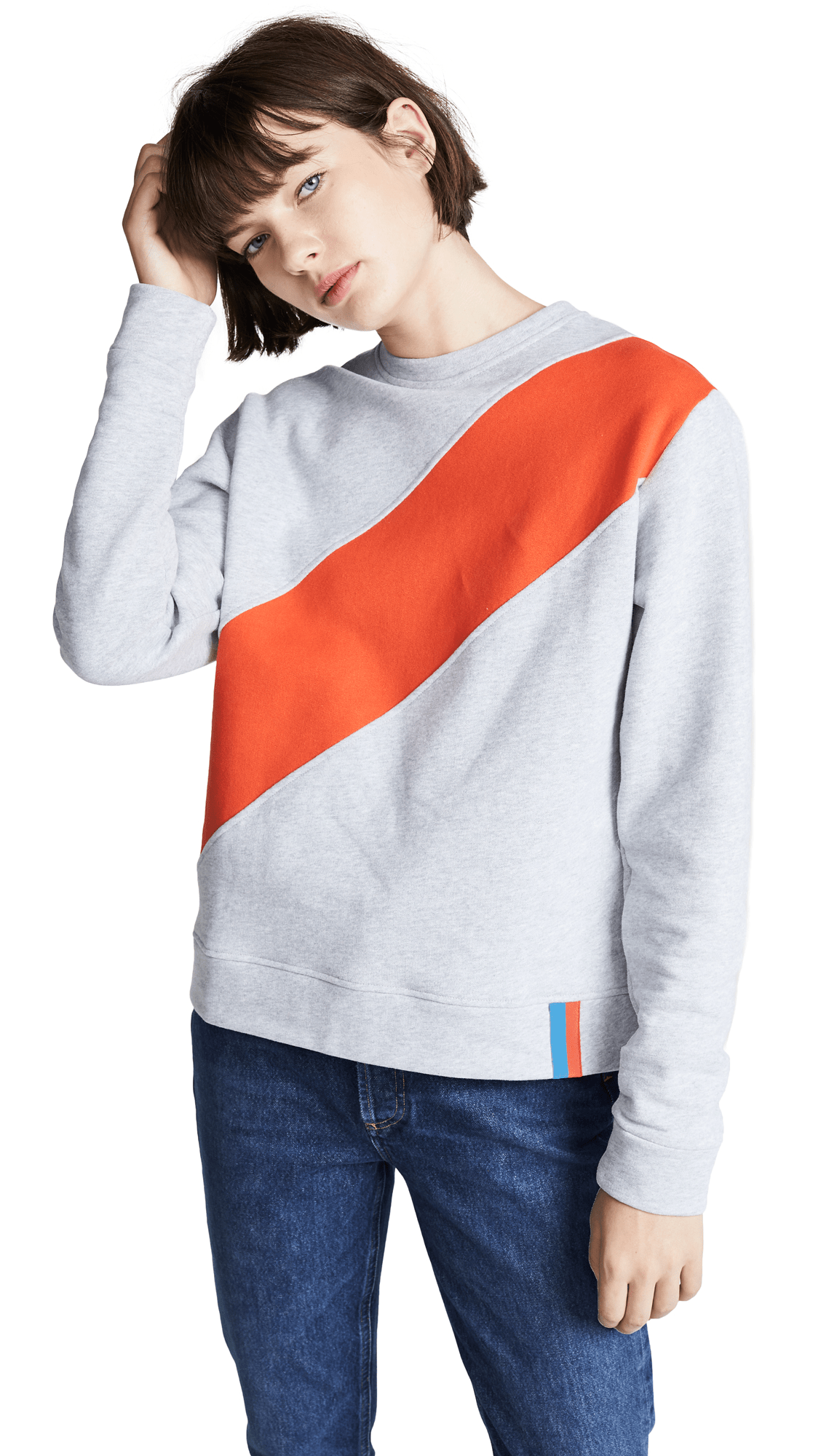 Kule The Katie Sweatshirt In Heather Grey ModeSens