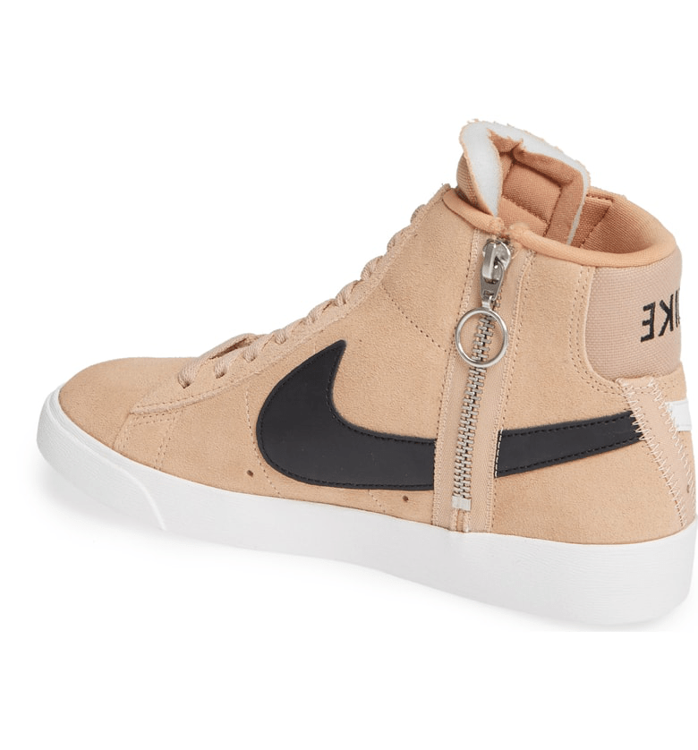 Nike Women's Blazer Mid Rebel Casual Shoes, Brown ModeSens