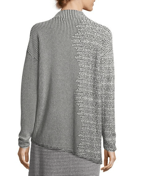 Nic + Zoe Plus Size Frosted Asymmetric Top In Multi | ModeSens