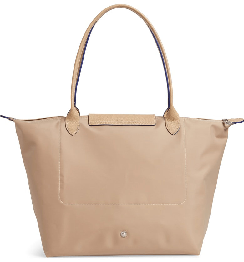Longchamp Le Pliage Club Large Nylon Shoulder Tote Bag In Beige ModeSens