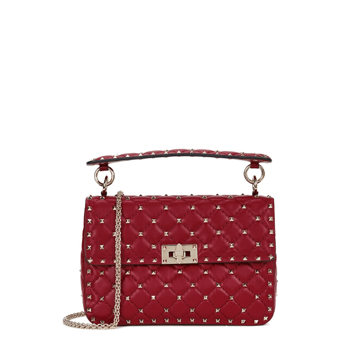Valentino Rockstud Spike Medium Shoulder Bag ModeSens
