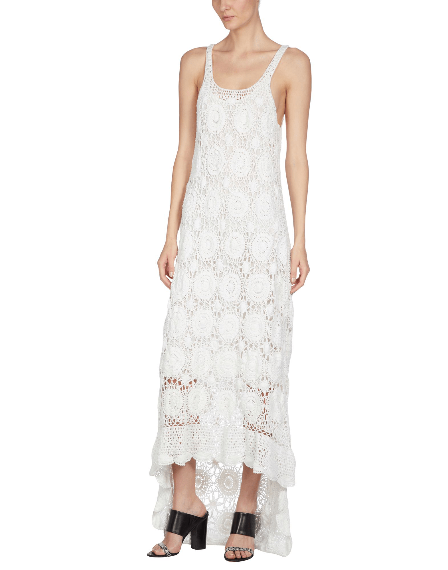 Mes Demoiselles Long Dress In White ModeSens