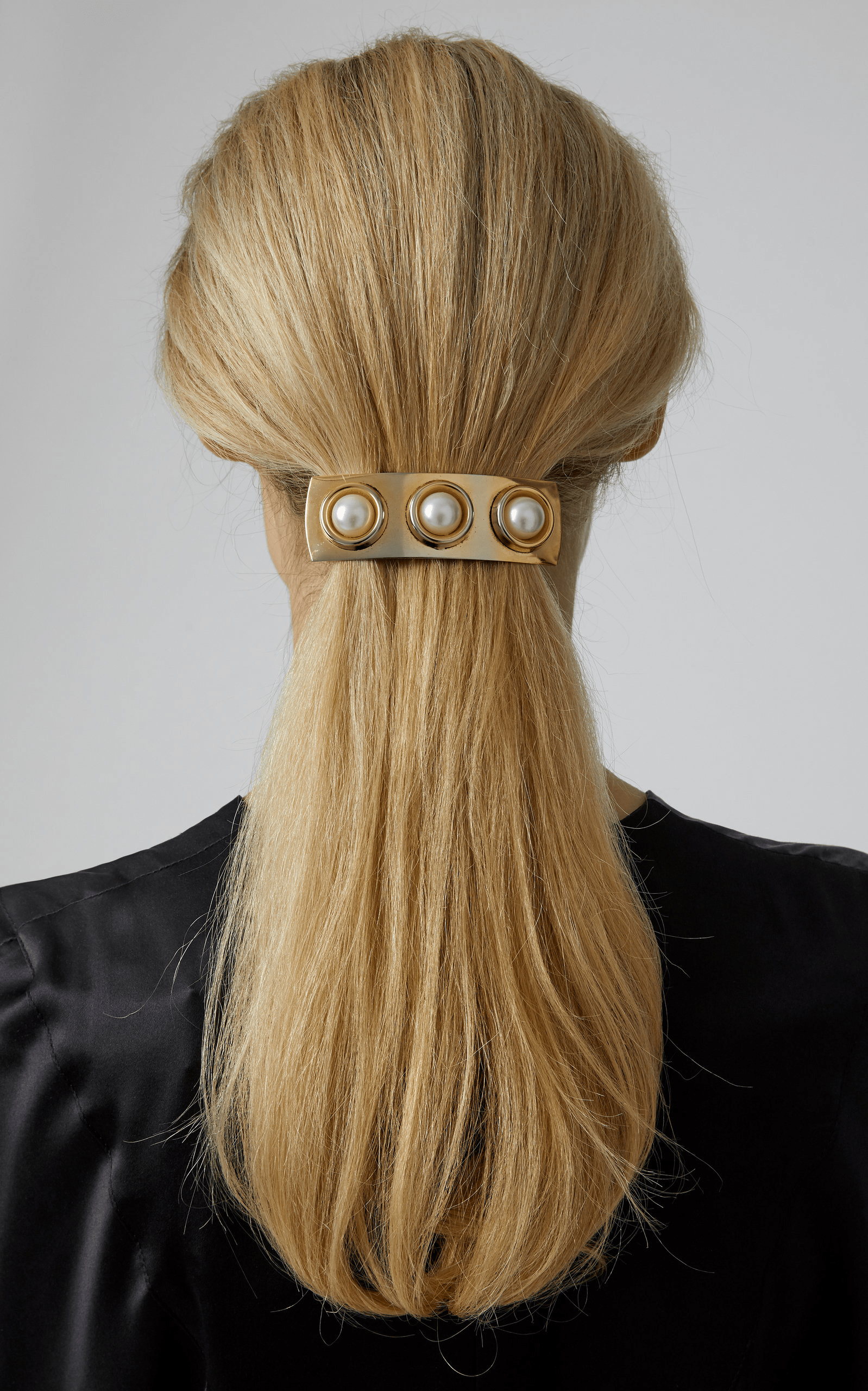 Lelet Ny 14K GoldPlated FauxPearl Barrette ModeSens