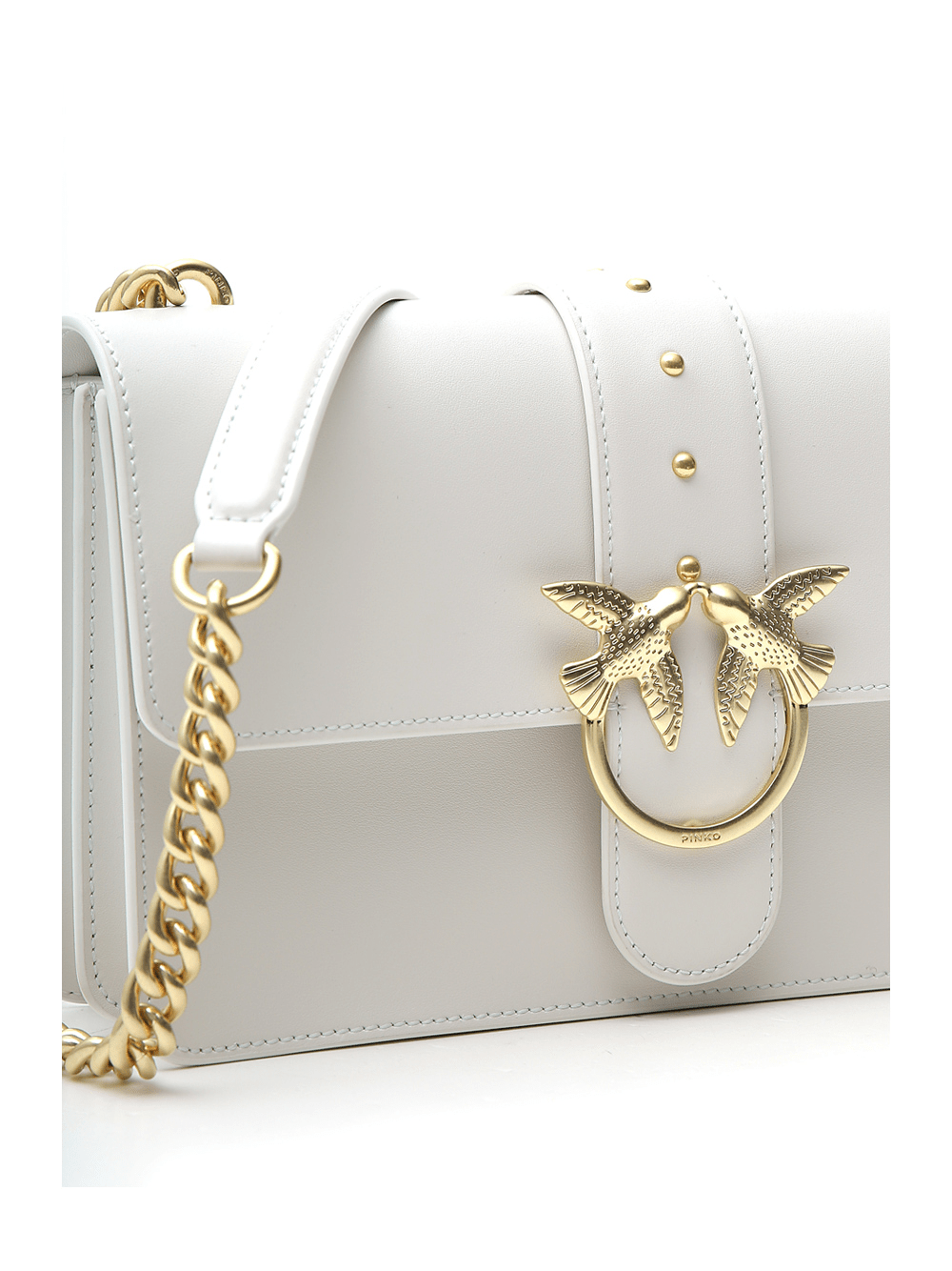 Pinko Love Shoulder Bag In White ModeSens