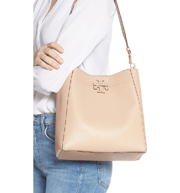 Tory Burch Mcgraw Hobo Devon Sand Paul Smith