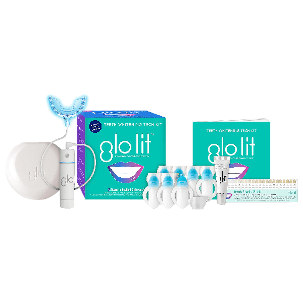 Glo Science Glo Lit™ Athome Teeth Whitening Device Kit White ModeSens