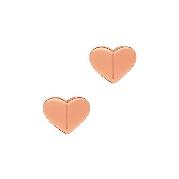 Kate Spade Heart Goldplated Stud Earrings ModeSens