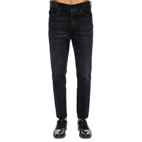 Golden Goose Black Cotton Jeans ModeSens
