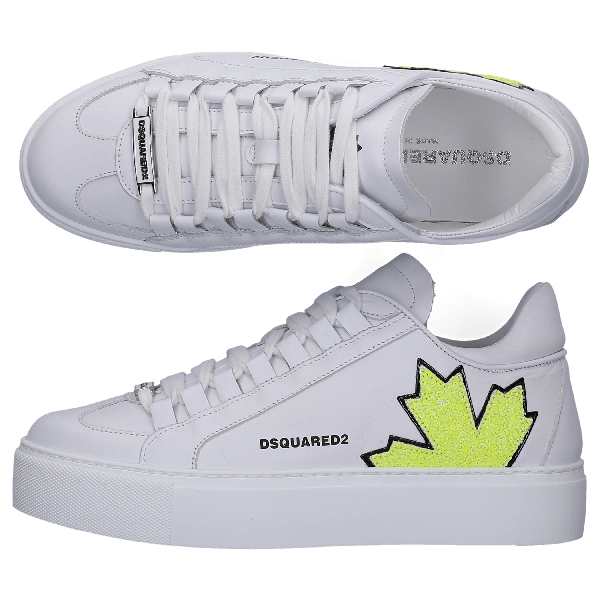 Dsquared2 LowTop Sneakers Canadian Team In Yellow ModeSens