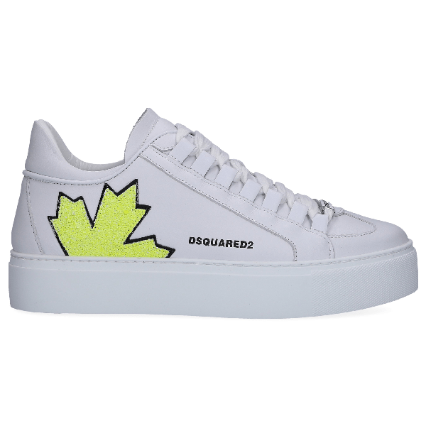 Dsquared2 Lowtop Sneakers Canadian Team In Yellow ModeSens