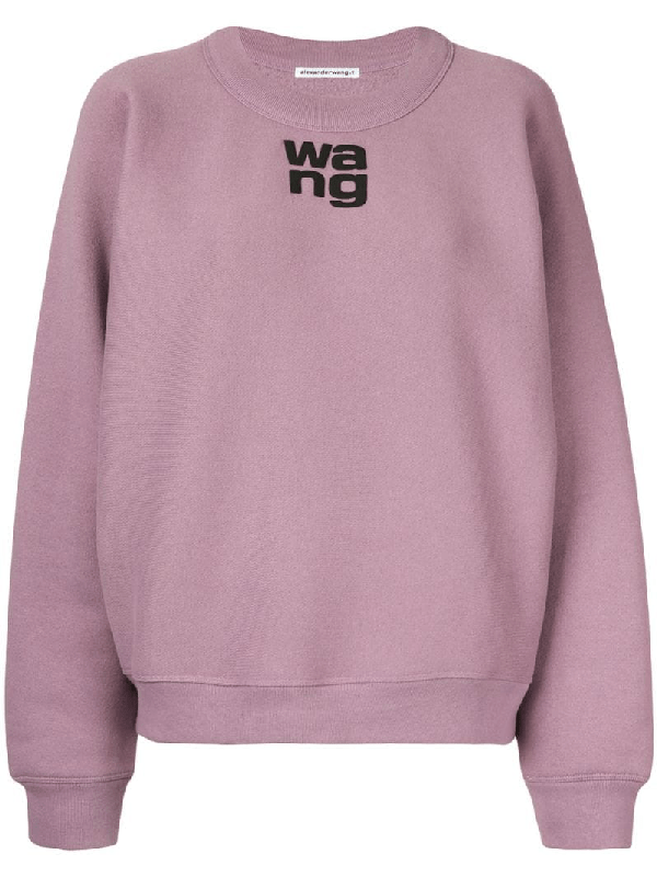 Alexander Wang T Wang Sweatshirt In Purple ModeSens