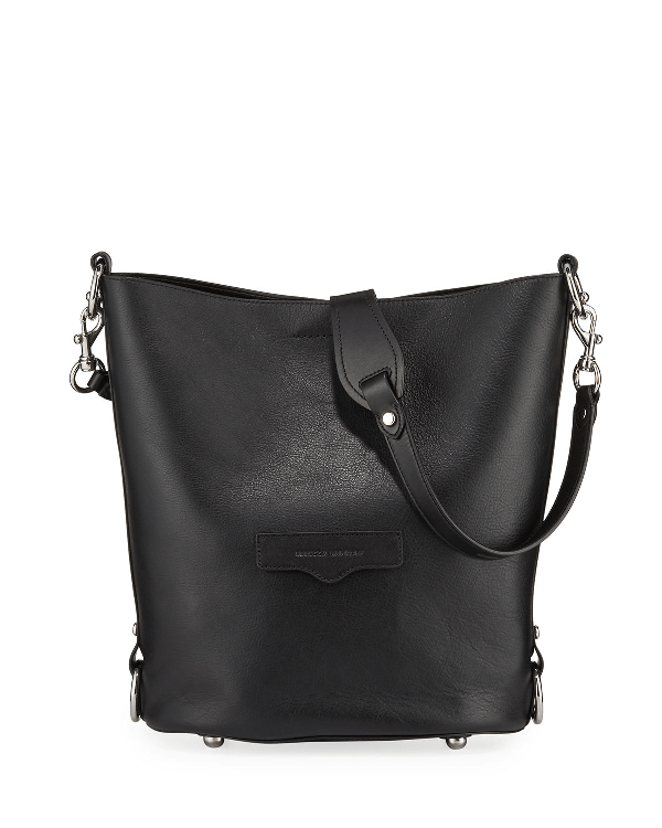 Rebecca Minkoff Utility Convertible Bucket Bag In Black ModeSens