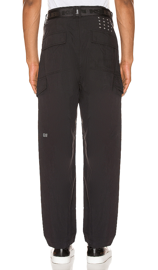Ksubi Downtown Belted Cargo Pants In 1 Black ModeSens