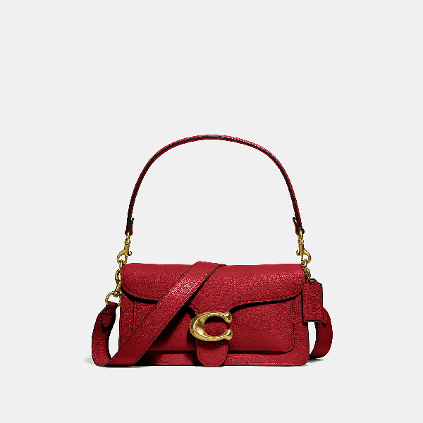 Coach Tabby Shoulder Bag 26 Women's In Brass/red Apple ModeSens