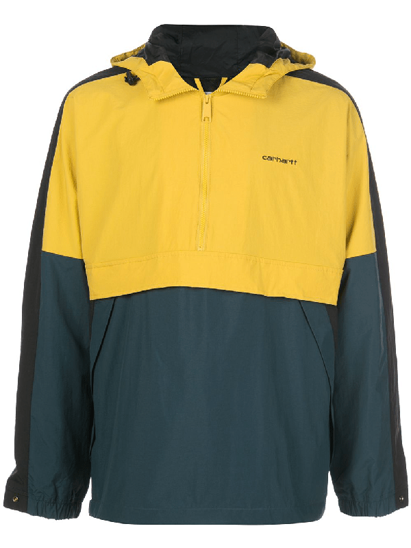 Carhartt Twotone Hoodie In Yellow ModeSens