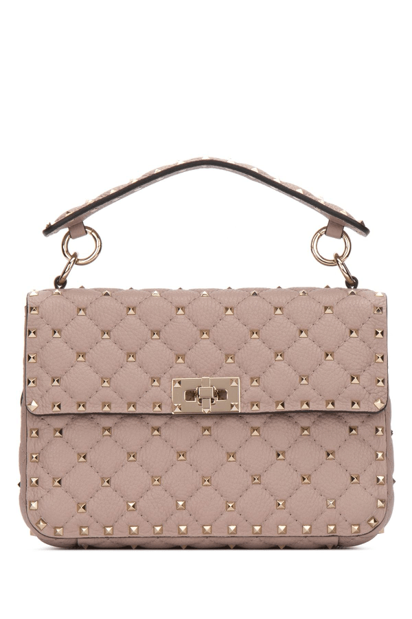 Valentino Garavani Rockstud Shoulder Bag In Pink ModeSens