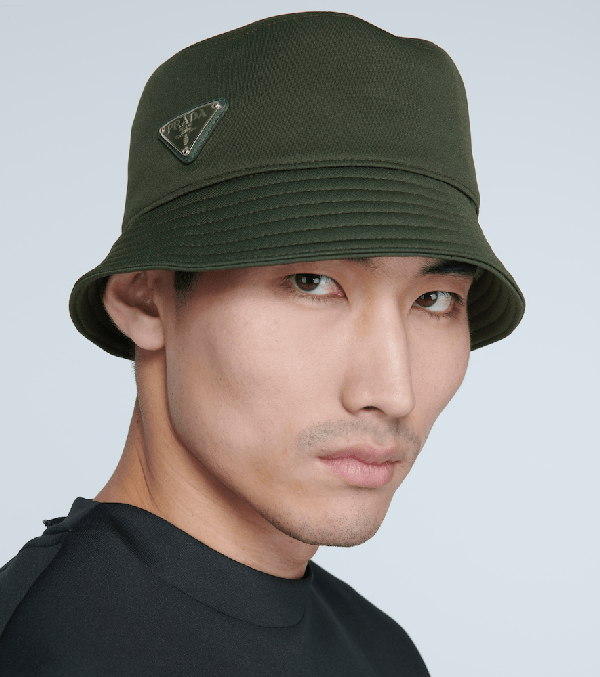 Prada Exclusive To Mytheresa Nylon Bucket Hat In Green ModeSens