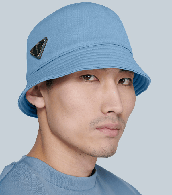 Prada Exclusive To Mytheresa Nylon Bucket Hat In Blue ModeSens