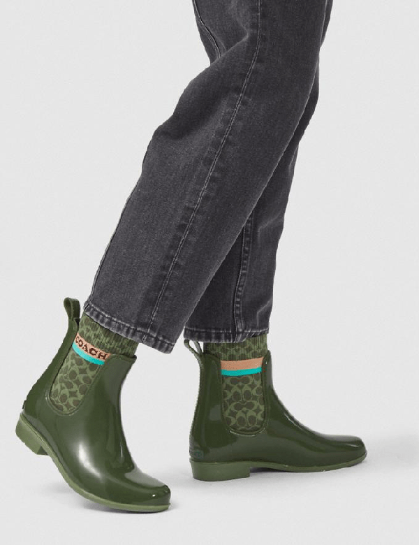 Coach Rivington Rain Bootie Women's In Neutral ModeSens