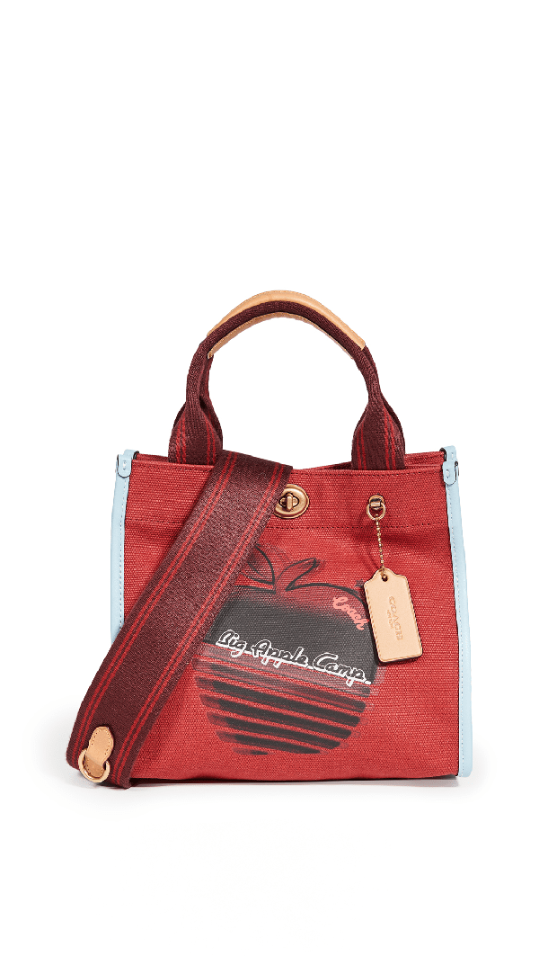 Coach 1941 Apple Shadow Small Tote In Red Apple ModeSens