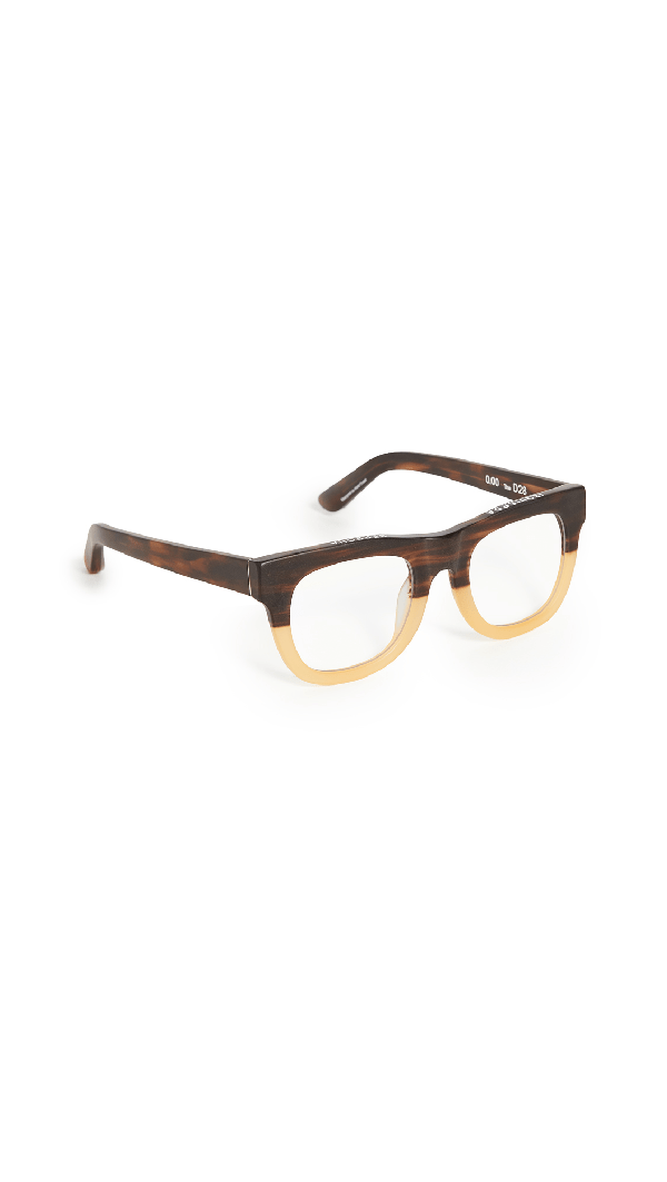 Caddis D28 Blue Light Blocking Glasses In Bullet Coffee ModeSens