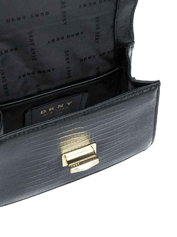 Dkny Jojo Mini Leather Bag In Black ModeSens