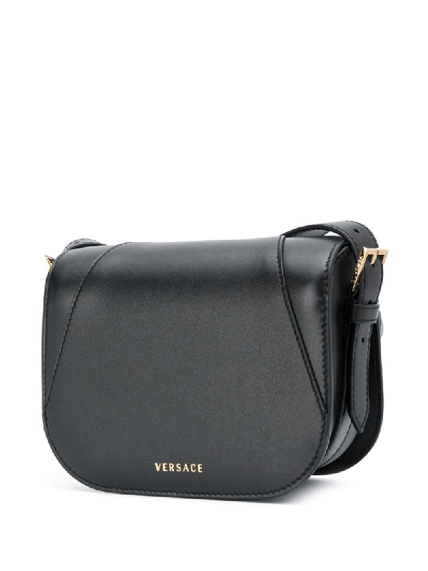 Versace Virtus Crossbody Bag In Black ModeSens