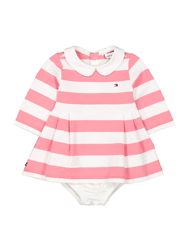 Tommy Hilfiger Kids Dress Baby Rugby Stripe For Girls In Rose ModeSens