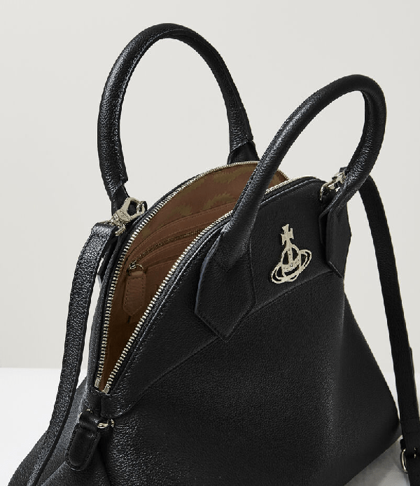 Vivienne Westwood Windsor Medium Handbag Black In Black/graffiti ModeSens