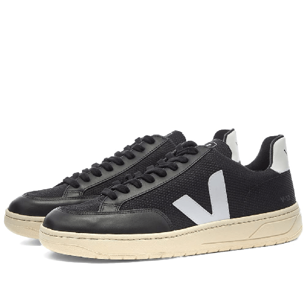 Veja Campo Trainers (chrome Free Leather) Black/white ModeSens