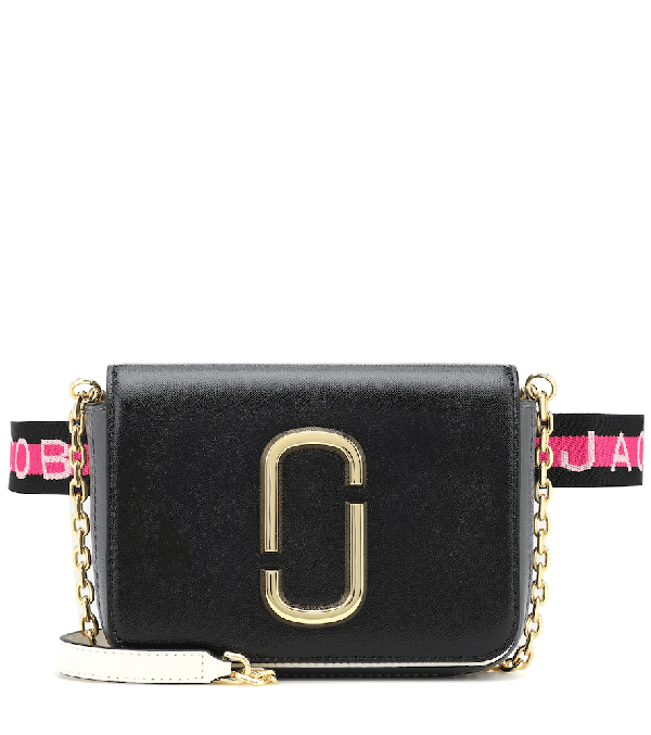 Marc Jacobs Hip Shot Leather Belt Bag In Black ModeSens