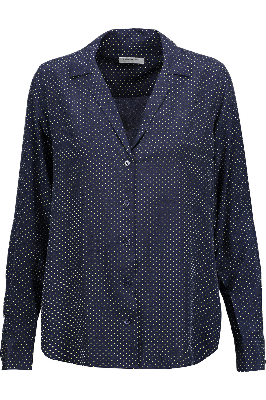 Equipment Adalyn Polkadot Washedsilk Blouse ModeSens